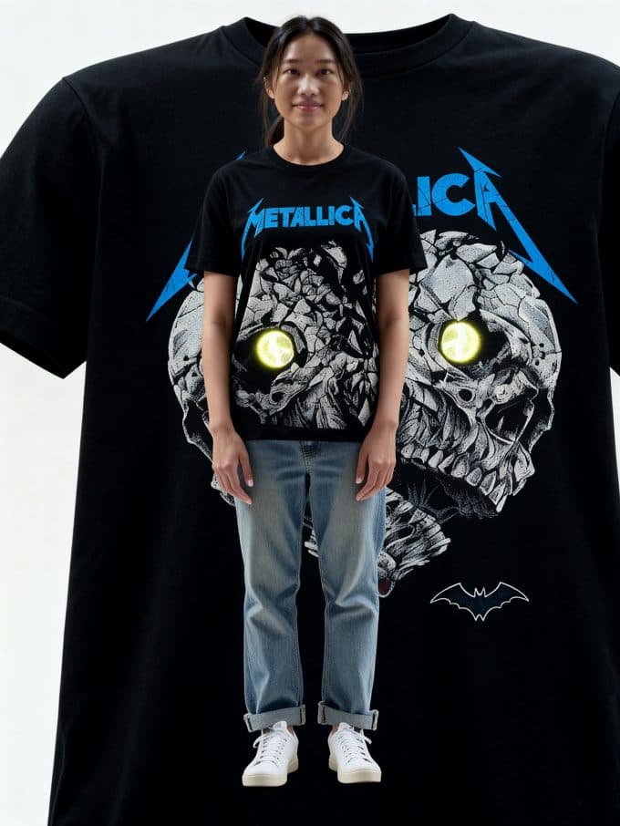 Automatically generated on-model product photo